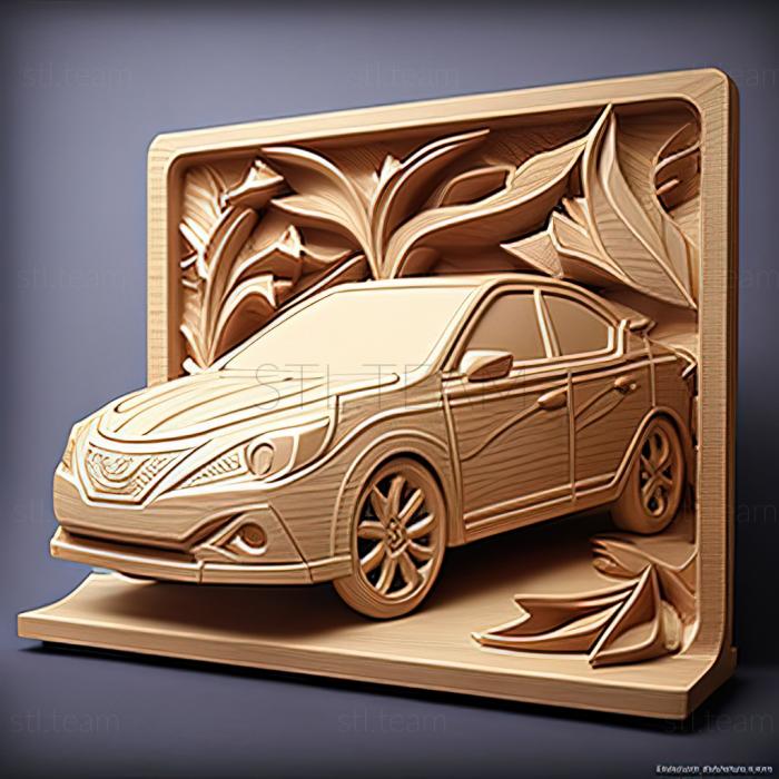3D модель Nissan Bluebird Sylphy (STL)
